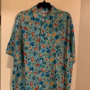 NWT Disney 65th Anniversary Camp Shirt Limited